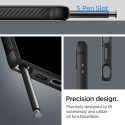 Kryt Spigen Rugged Armor pro Galaxy S24 Ultra - matná černá