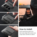 Kryt Spigen OPTIK ARMOR Galaxy S24 Ultra - černý