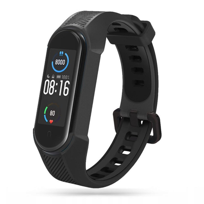 Řemínek Tech-Protect ARMOR pro Xiaomi Mi Smart Band 5 / 6 / 7 / NFC - černý
