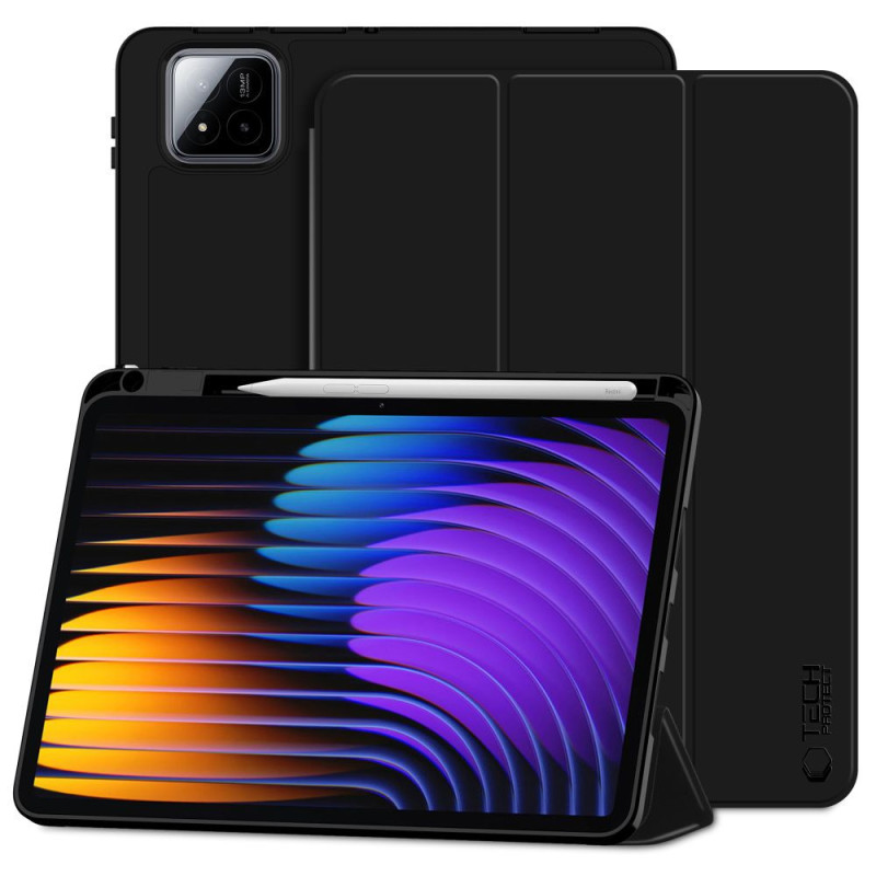 Pouzdro Tech-Protect SmartCase Pen pro Xiaomi Pad 7 / 7 Pro - black