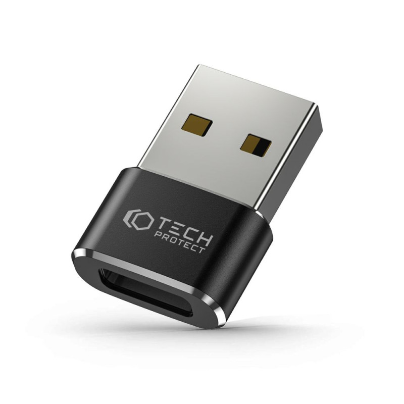 Adaptér Tech-Protect Ultraboost USB-A/USB-C černý