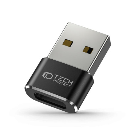 Adaptér Tech-Protect Ultraboost USB-A/USB-C černý