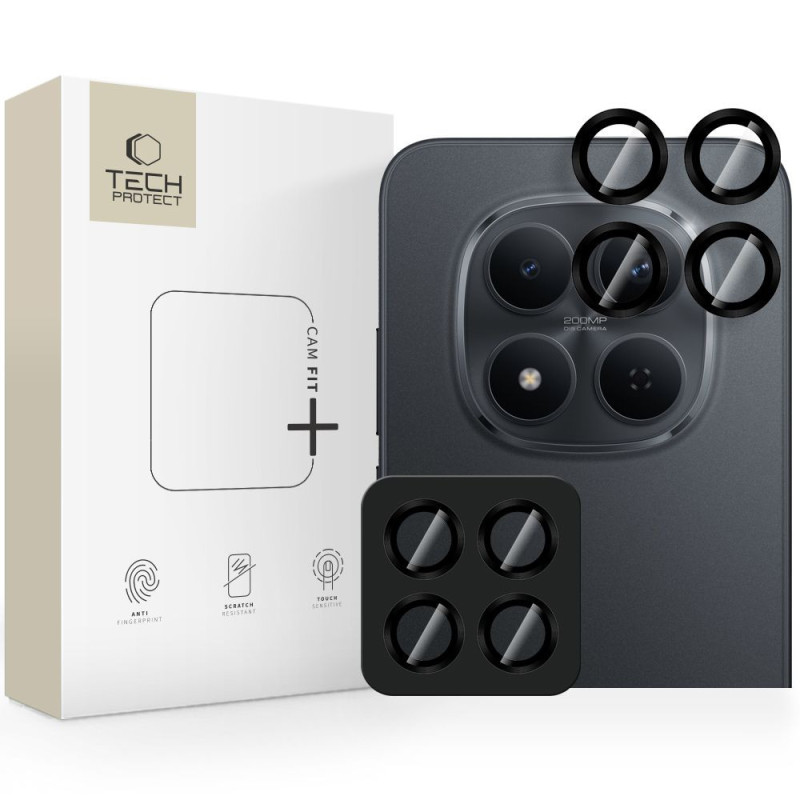 Kryt Tech-Protect Camring Fit+ pro Xiaomi Redmi Note 15 Pro 5G / 15 Pro+ - black