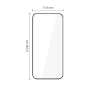 Ochranné sklo Tech-Protect GLASS FIT+ 2-Pack Xiaomi 17T - černá