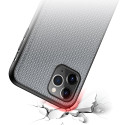 DUX DUCIS Fino Series Odolný kryt s textilními zády pro iPhone 11 Pro, šedý