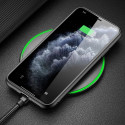 DUX DUCIS Fino Series Odolný kryt s textilními zády pro iPhone 11 Pro, šedý