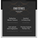 DUX DUCIS Fino Series Odolný kryt s textilními zády pro iPhone 11 Pro, šedý