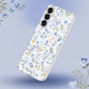 Kryt Tech-Protect FlexAir pro Galaxy A56 5G - daisies with leaves