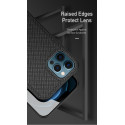 DUX DUCIS Fino Series Odolný kryt s textilními zády pro iPhone 12/12 Pro, černý