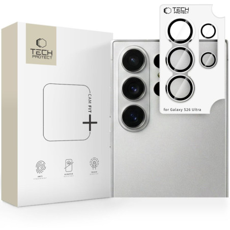 Ochranné sklo Tech-Protect CAMRING FIT+ pro Galaxy S26 Ultra