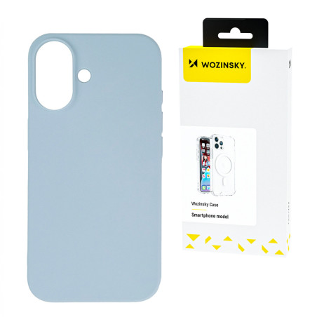 Kryt Wozinsky Silicone Case pro Galaxy S25+ - modrý