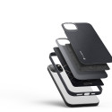 DUX DUCIS Fino Series Odolný kryt s textilními zády pro iPhone 14 Plus, černý