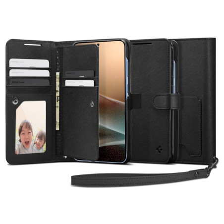 Pouzdro Spigen Wallet "S" Galaxy S25+ black