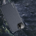 DUX DUCIS Fino Series Odolný kryt s textilními zády pro iPhone 14 Plus, černý