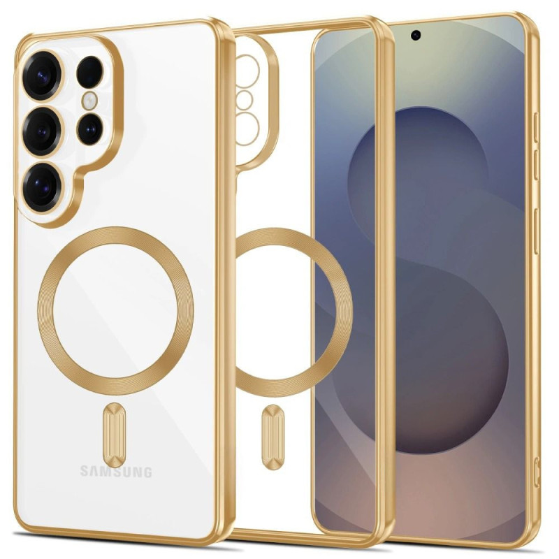 Kryt Tech-Protect MagFlex pro Galaxy S26 Ultra - transparentní zlatá