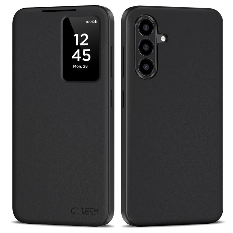 Pouzdro Tech-Protect SMART WINDOW pro Samsung Galaxy A56 5G - matná černá