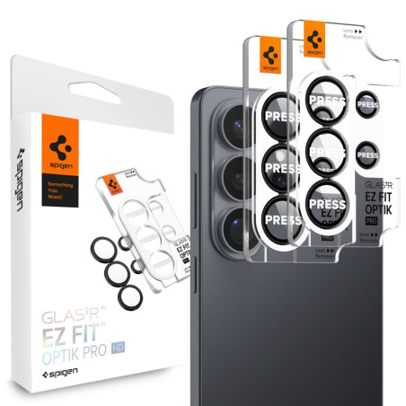 Spigen GLAS.tR EZ FIT Optik Pro HD pro S26 Ultra - černá