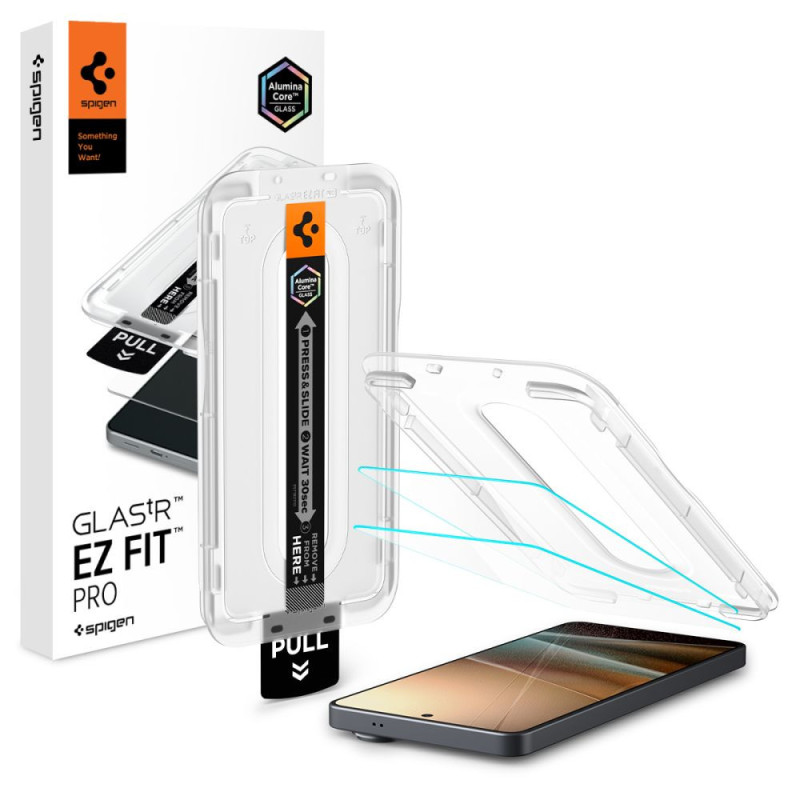 Ochranné sklo Spigen GLAS.tR EZ FIT PRO pro Galaxy S26 Ultra - čiré (2 kusy)