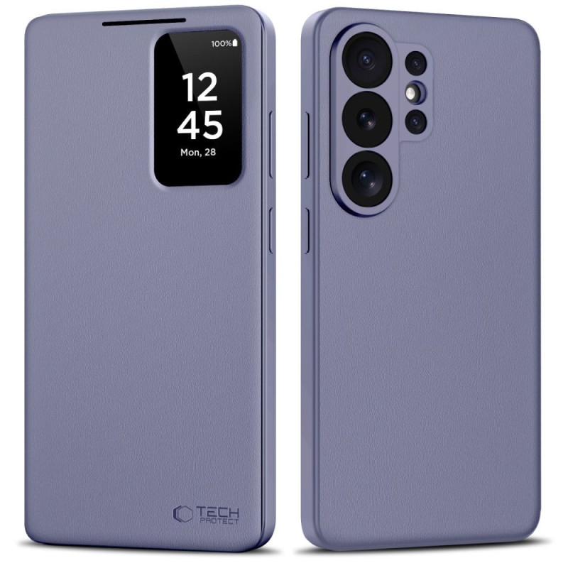 Pouzdro Tech-Protect SMART WALLET CASE pro Galaxy S26 Ultra - fialová