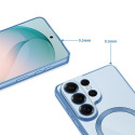 Kryt Tech-Protect MagFlex Galaxy S26 Ultra - transparentní modrá