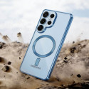 Kryt Tech-Protect MagFlex Galaxy S26 Ultra - transparentní modrá
