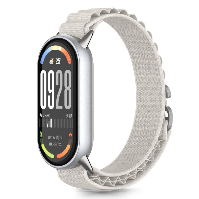 Řemínek Tech-Protect Nylon Pro pro Xiaomi Smart Band 8 / 9 / 10 / 11 / NFC - starlight