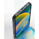 DUX DUCIS Fino Series Odolný kryt s textilními zády pro iPhone 14 Pro Max, tmavě modrý