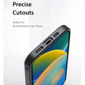 DUX DUCIS Fino Series Odolný kryt s textilními zády pro iPhone 14, černý