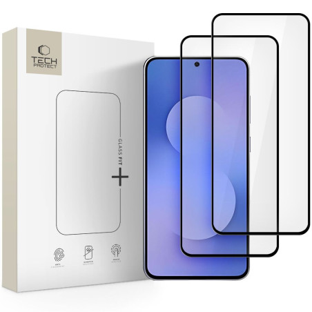 Ochranné sklo Tech-Protect Glass Fit+ 2-pack Galaxy S25 FE