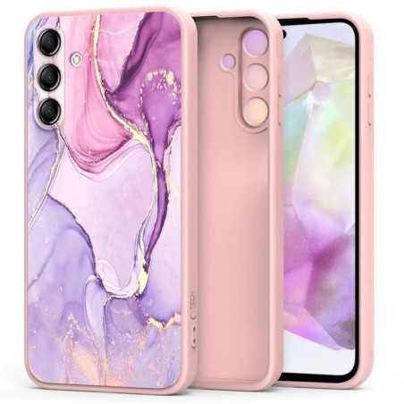 Kryt TECH-PROTECT ICON pro Galaxy S25 FE - mramor