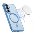 Kryt Tech-Protect MagFlex pro Galaxy S26 - transparentně modrá