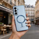 Kryt Tech-Protect MagFlex pro Galaxy S26 - transparentně modrá