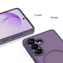 Kryt Tech-Protect Magmat MagSafe pro Galaxy S26 - matná fialová