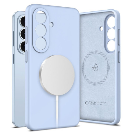 Kryt Tech-Protect Silicone MagSafe Galaxy S26 modrá