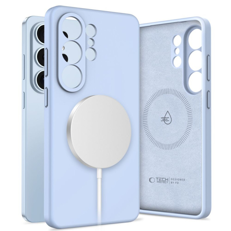 Kryt Tech-Protect SILICONE MagSafe pro Galaxy S26 Ultra - modrá