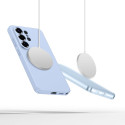 Kryt Tech-Protect Silicone MagSafe pro Galaxy S26 Ultra - modrá
