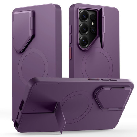 Kryt Tech-Protect KEVLAR AURA MagSafe pro Galaxy S26 Ultra - fialová