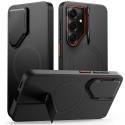 Kryt Tech-Protect KEVLAR AURA MagSafe Galaxy S26 - černá/oranžová
