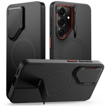 Kryt Tech-Protect KEVLAR AURA MagSafe Galaxy S26 - černá/oranžová