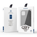 DUX DUCIS Grit Leather Magsafe Kožený kryt pro iPhone 14 Plus, černý