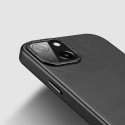 DUX DUCIS Grit Leather Magsafe Kožený kryt pro iPhone 14 Plus, černý