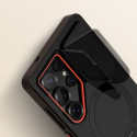 Kryt TECH-PROTECT KEVLAR AURA MAGSAFE pro Galaxy S25 ULTRA - black/ora