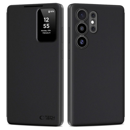Kryt Tech-Protect Smart Wallet Galaxy S25 Ultra - matná černá