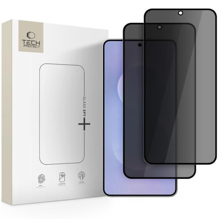 Tech-Protect GLASS SPY+ 2-PACK pro Galaxy S25 privacy