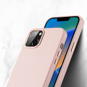 DUX DUCIS Grit Leather Magsafe Kožený kryt pro iPhone 14 Plus, růžový