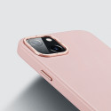 DUX DUCIS Grit Leather Magsafe Kožený kryt pro iPhone 14 Plus, růžový