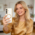 Kryt Tech-Protect MagFlex pro Galaxy S26 – transparentní zlato