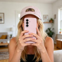 Tech-Protect MagSafe kryt SILICONE GALAXY S26 – pink pearl
