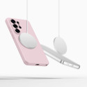 Kryt Tech-Protect Silicone MagSafe pro Galaxy S26 Ultra - růžová