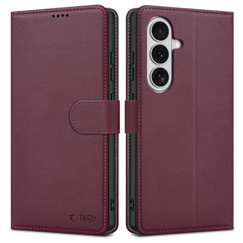 Pouzdro Tech-Protect pro Galaxy S26 - burgundy